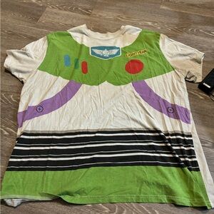 Disney Toy Story Buzz Lightyear All Over Tshirt Print men’s 3XL 2000s Nostalgia